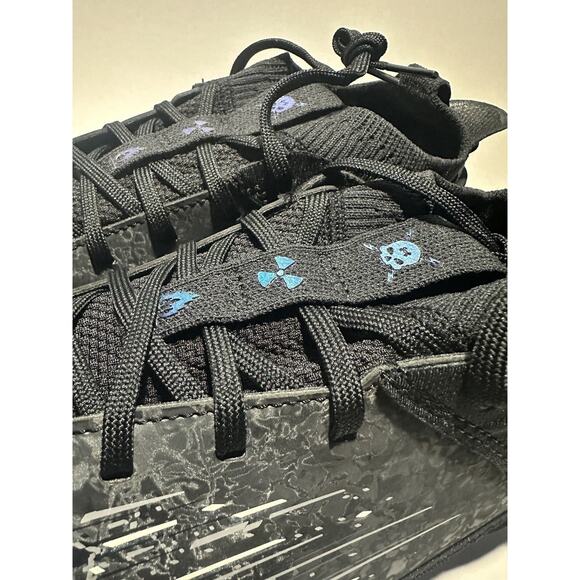 Under Armour Blur Smoke 2.0 MC Suede Football Cleats Men's 13 Black 3027978-001 - Picture 5 of 6